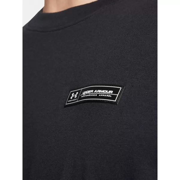  Tricou pentru bărbați UNDER ARMOUR HW ARMOUR LABEL SS 1382831-001 NEGRU 
