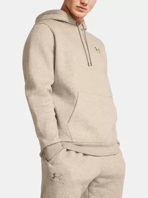 Hanorac pentru bărbați UNDER ARMOUR ESSENTIAL FLEECE HOODIE 1373880-203 MARO