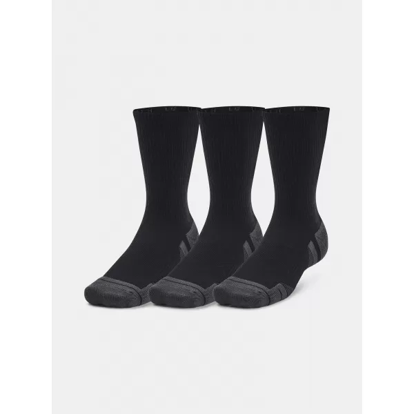  Șosete UNDER ARMOUR PERFORMANCE TECH CREW (3 PÁRY) 1379512-001 NEGRU 
