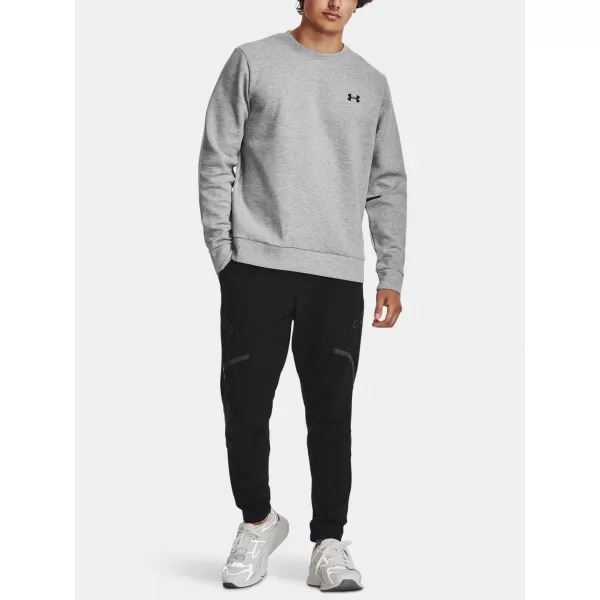  Hanorac pentru bărbați UNDER ARMOUR UNSTOPPABLE FLC CREW 1381688-011 GRI 
