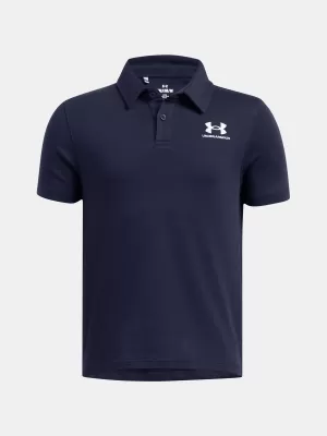 Tricou băieți UNDER ARMOUR B ICON POLO 1387073-410 ALBASTRU