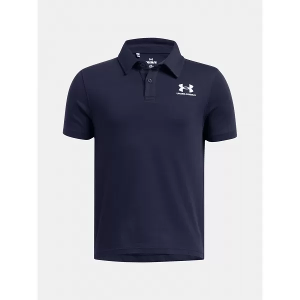  Tricou băieți UNDER ARMOUR B ICON POLO 1387073-410 ALBASTRU 