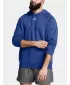 Hanorac pentru bărbați UNDER ARMOUR RIVAL FLEECE HOODIE 1379757-432 ALBASTRU