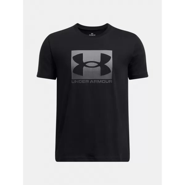  Tricou băieți UNDER ARMOUR B BOXED SPORTS UPDATE SS 1388672-001 NEGRU 
