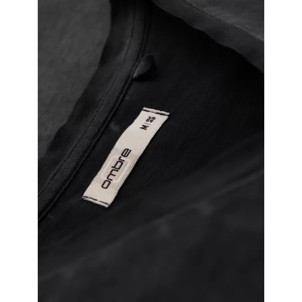  Cămaşă OMBRE OM-TSWT-0242 NEGRU 
