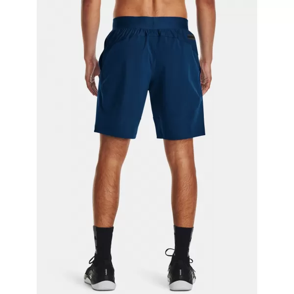  Pantaloni scurți pentru bărbați UNDER ARMOUR UNSTOPPABLE HYBRID SHORTS 1373780-426 ALBASTRU 