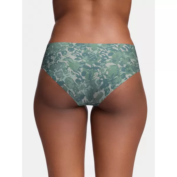  Chiloți de damă UNDER ARMOUR PURE STRETCH NOV NS HIP (3KS) 1383896-348 VERDE 