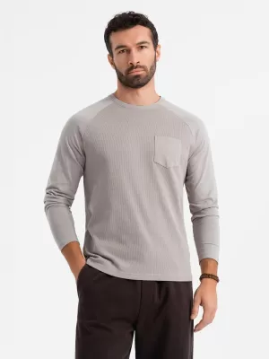 Cămaşă OMBRE OM-LSCL-0109 FRASIN