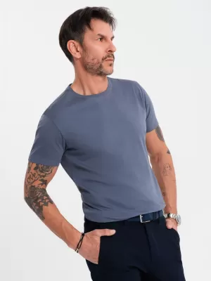 Cămaşă OMBRE OM-TSBS-0236 DENIM ALBASTRU