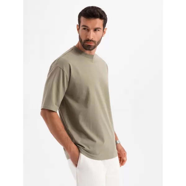  Cămaşă OMBRE OM-TSBC-0234 KAKI 