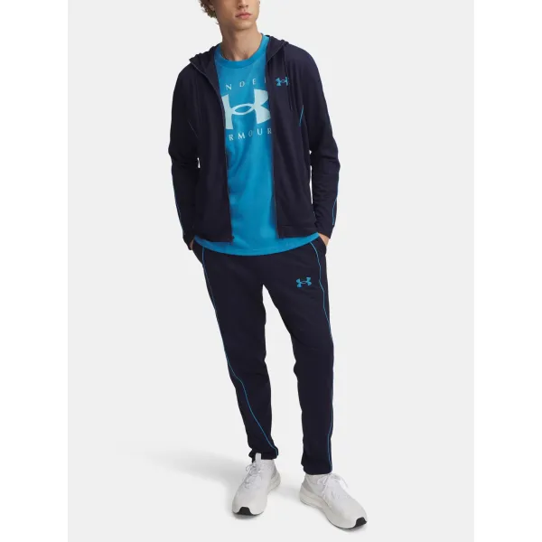  Set pentru bărbați UNDER ARMOUR EMEA TRACKSUIT NOVELTY 1390152-410 ALBASTRU 