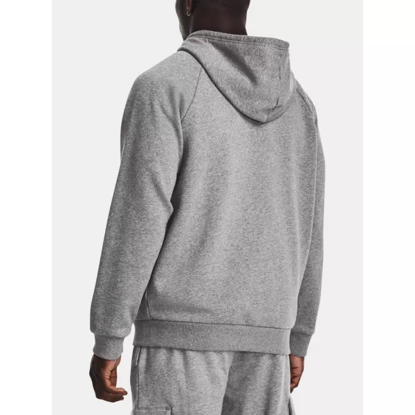  Hanorac pentru bărbați UNDER ARMOUR UA RIVAL FLEECE FZ HOODIE GRI 