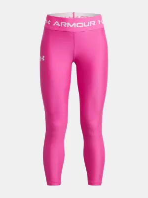 Jambiere pentru fete UNDER ARMOUR ARMOUR ANKLE CROP 1373950-652 ROZ