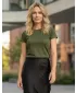 Cămașă funcțională feminină ALTISPORT NoPrint NP/ALW041 MILITAR