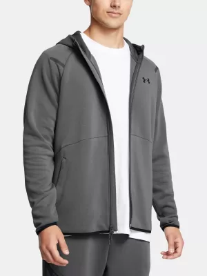 Hanorac pentru bărbați UNDER ARMOUR UA UNSTOPPABLE FLC FZ HD EU GRI