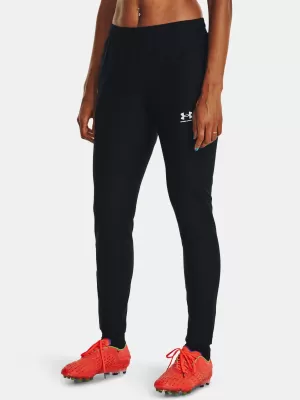 Pantaloni sport de damă UNDER ARMOUR WS CH. PIQUE PANT 1379599-001 NEGRU