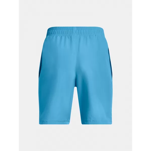  Pantaloni scurți pentru băieți UNDER ARMOUR TECH WOVEN WORDMARK SHORT 1383341-452 ALBASTRU 