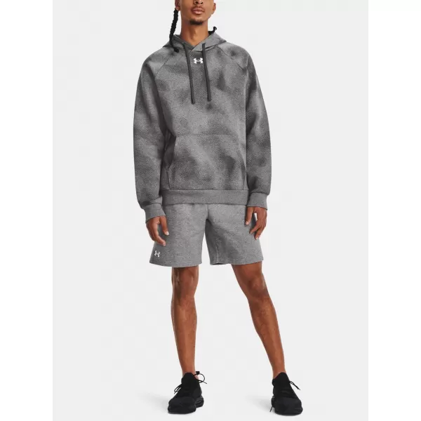  Pantaloni scurți pentru bărbați UNDER ARMOUR RIVAL FLEECE SHORTS 1379779-025 GRI 