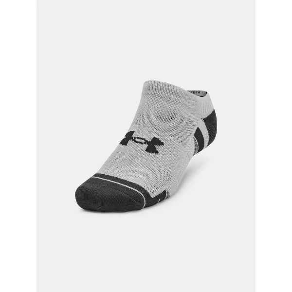  Șosete UNDER ARMOUR PERFORMANCE TECH NS (3 PÁRY) 1379503-011 GRI 