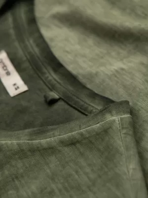 Cămaşă OMBRE OM-TSWT-0242 MĂSLIN