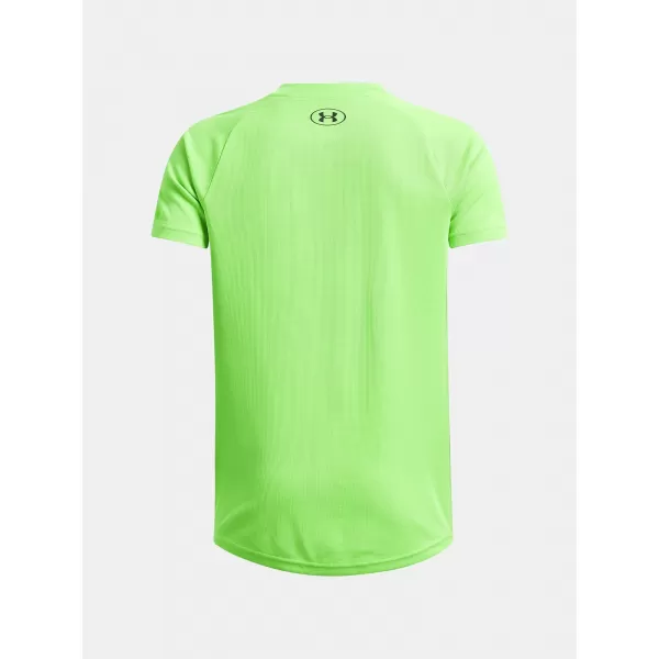  Tricou băieți UNDER ARMOUR TECH TEXTURED SS 1382790-362 VERDE 