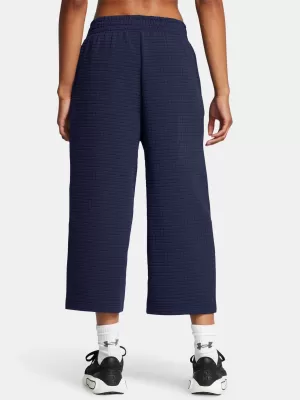 Pantaloni sport de damă UNDER ARMOUR UNSTOPPABLE FLC GRID CROP 1386492-410 ALBASTRU