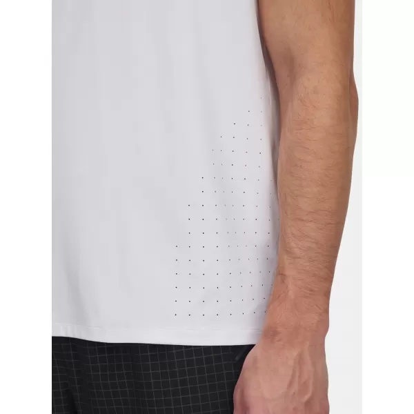  Tricou pentru bărbați UNDER ARMOUR LAUNCH ELITE SHORTSLEEVE 1389802-100 ALB 