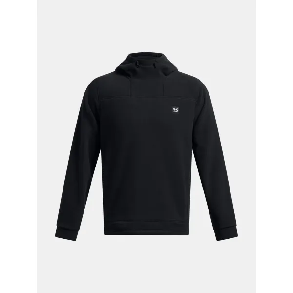  Hanorac pentru bărbați UNDER ARMOUR EXPANSE FLEECE HOODIE 1387571-001 NEGRU 