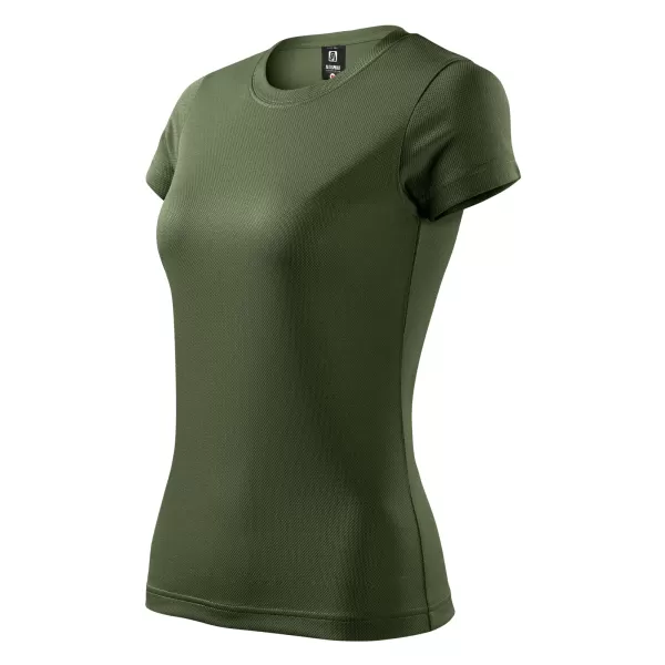  Tricou funcțional de damă ALTISPORT NoPrint NP/ALW041 KAKI 