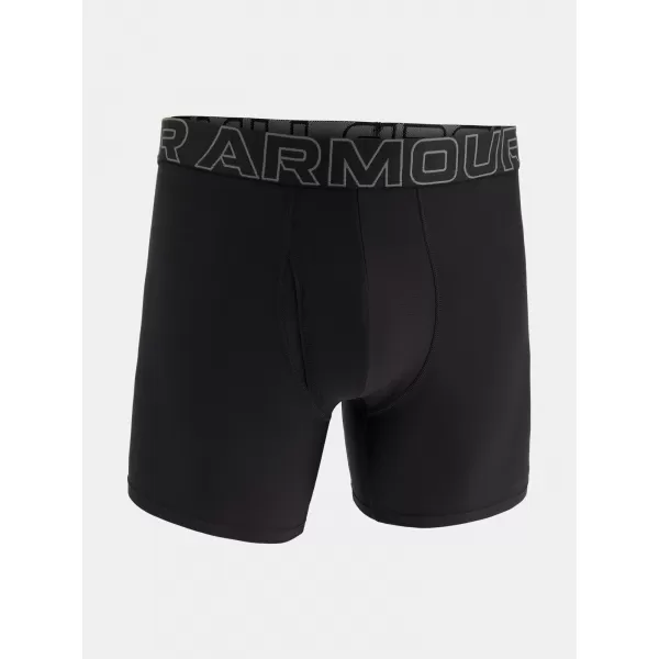  Boxeri pentru bărbați UNDER ARMOUR M PERF TECH 6IN (1KS) 1383849-001 NEGRU 