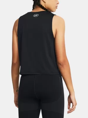 Maieu de damă UNDER ARMOUR VANISH ENERGY CROP TANK 1383654-001 NEGRU