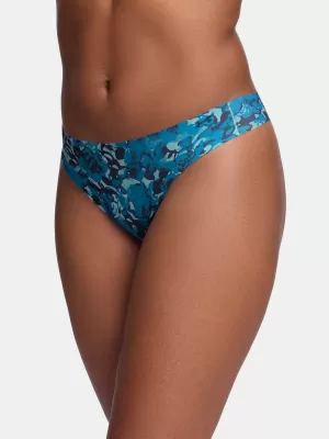 Chiloți de damă UNDER ARMOUR PURE STRETCH NS NOV THONG (3KS) 1383894-293 ALBASTRU