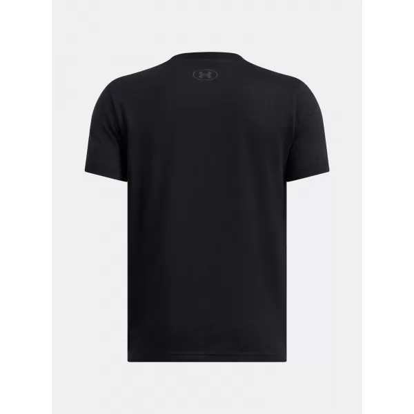  Tricou băieți UNDER ARMOUR B BOXED SPORTS UPDATE SS 1388672-001 NEGRU 