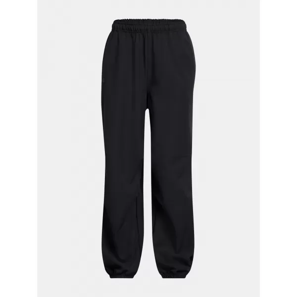  Pantaloni sport pentru fete UNDER ARMOUR UNSTOPPABLE WVN WIDE LEG 1388638-001 NEGRU 