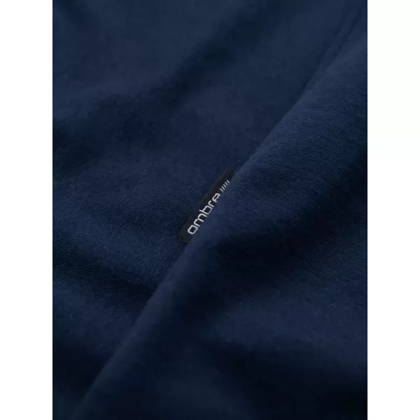  Cămaşă OMBRE OM-TSBS-0237 ALBASTRU MARIN 