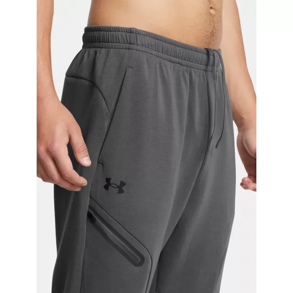  Pantaloni de trening pentru bărbați UNDER ARMOUR UNSTOPPABLE FLC JGR EU 1389353-025 GRI 