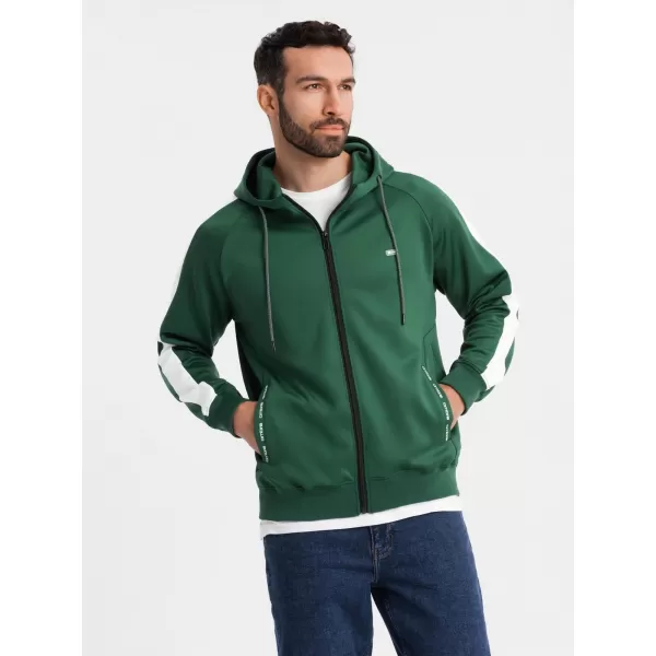  Panoul pentru bărbați OMBRE OM-SSZP-0210 VERDE ÎNCHIS 