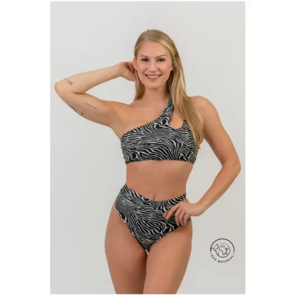 Top de bikini SÃO GONÇALO - zebra 764 WHITE Nebbia 
