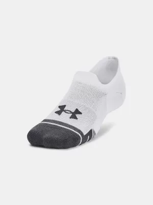 Șosete UNDER ARMOUR PERFORMANCE TECH ULT (3 PÁRY) 1379502-100 ALB
