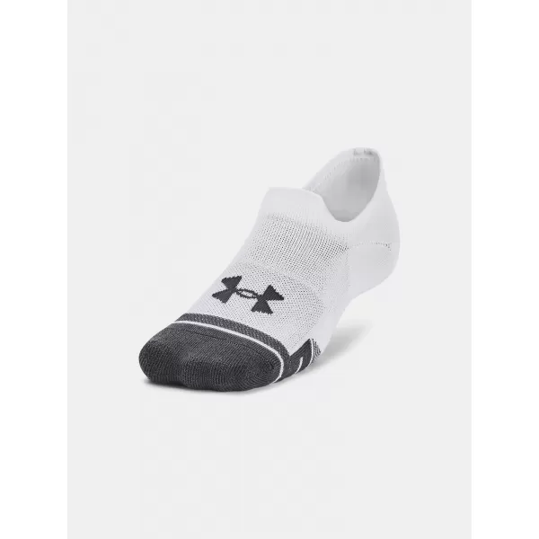  Șosete UNDER ARMOUR PERFORMANCE TECH ULT (3 PÁRY) 1379502-100 ALB 