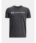 Tricou băieți UNDER ARMOUR B LOGO WORDMARK SS 1380747-001 NEGRU