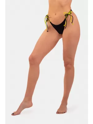 Costume de baie Neon Bikini - fund legat 452 BLACK Nebbia