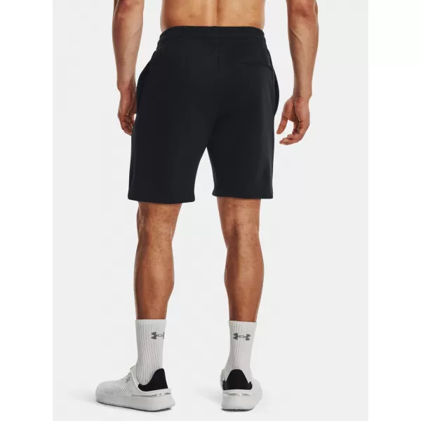  Pantaloni scurți pentru bărbați UNDER ARMOUR RIVAL FLEECE SHORTS 1379779-001 NEGRU 