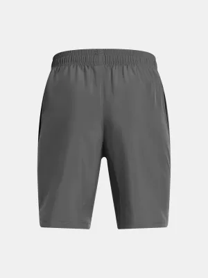 Pantaloni scurți pentru băieți UNDER ARMOUR TECH WOVEN WORDMARK SHORT 1383341-026 GRI