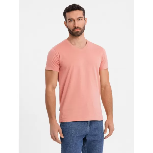  Cămaşă OMBRE OM-TSBS-0237 ROZ 