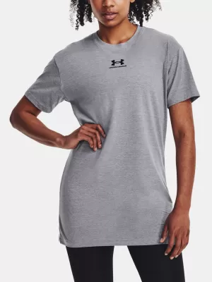 Tricou pentru femei UNDER ARMOUR W EXTENDED SS NEW 1383429-035 GRI