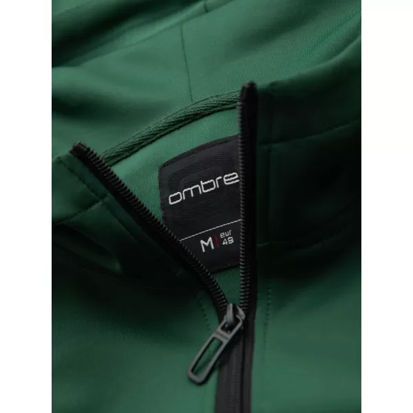  Panoul pentru bărbați OMBRE OM-SSZP-0210 VERDE ÎNCHIS 