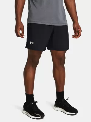Pantaloni scurți pentru bărbați UNDER ARMOUR LAUNCH 7 UNLINED SHORTS 1382622-001 NEGRU