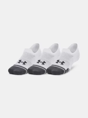 Șosete UNDER ARMOUR PERFORMANCE TECH ULT (3 PÁRY) 1379502-100 ALB
