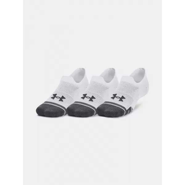  Șosete UNDER ARMOUR PERFORMANCE TECH ULT (3 PÁRY) 1379502-100 ALB 
